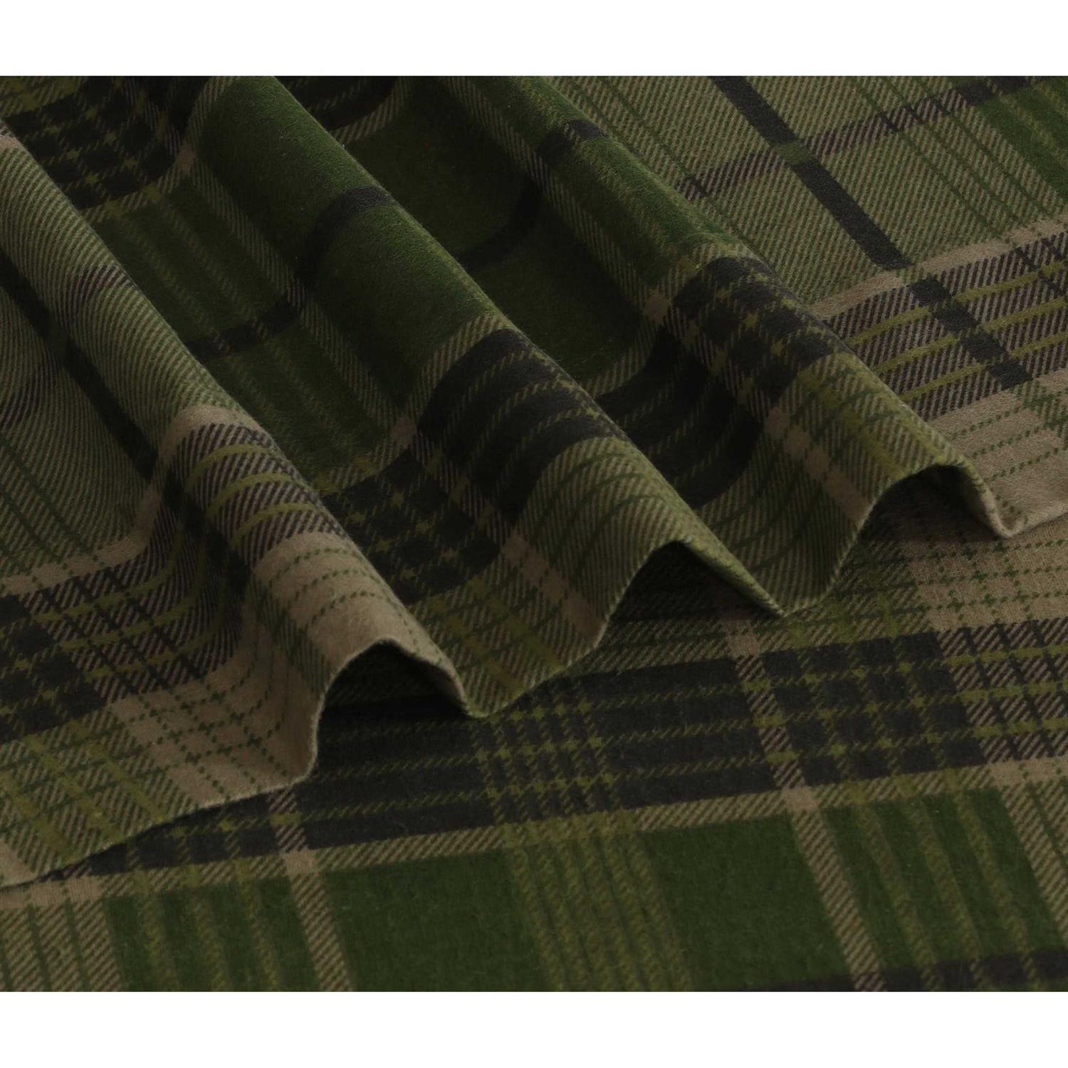 Ruvanti 100% Cotton 4 Pcs Flannel Sheets - Image 2