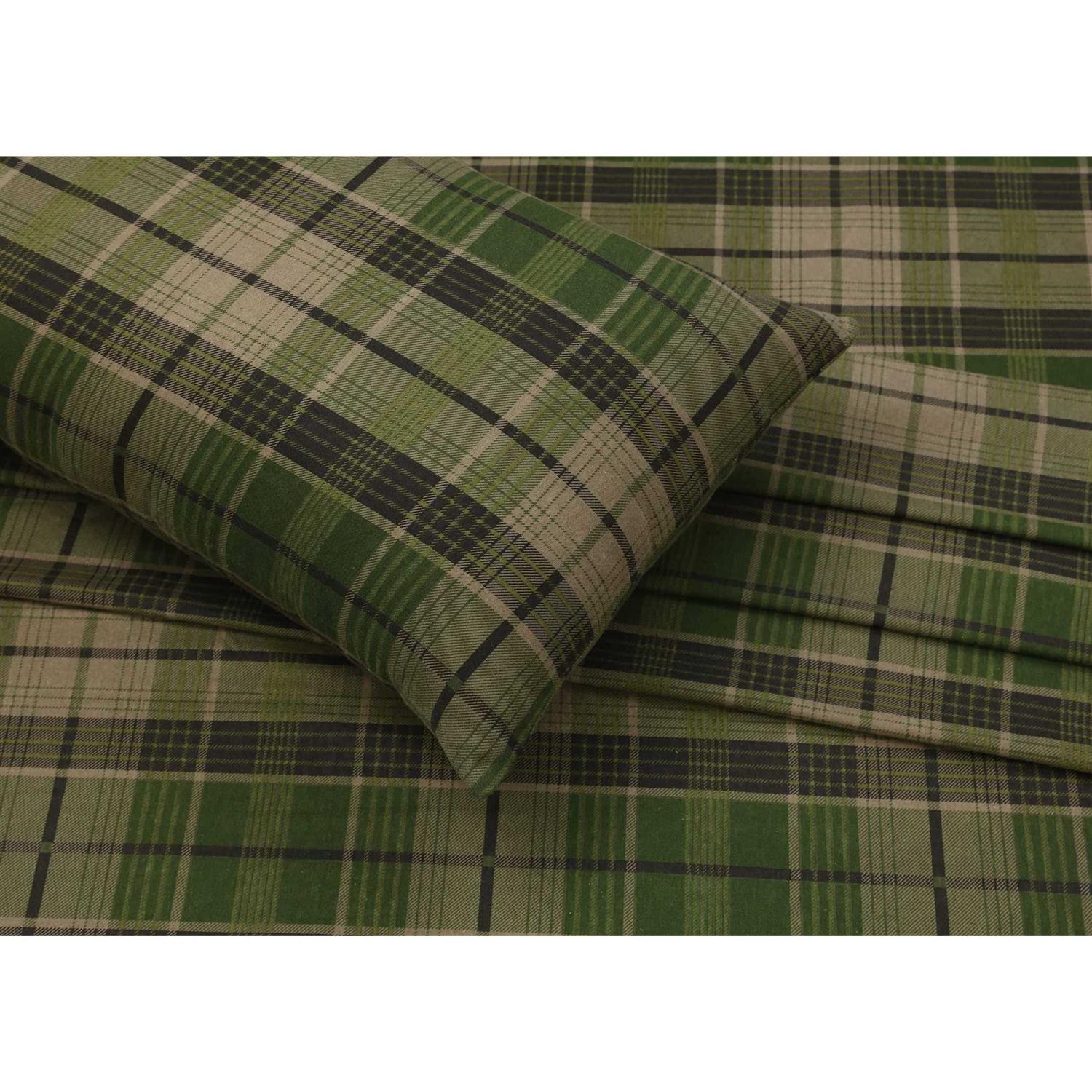 Ruvanti 100% Cotton 4 Pcs Flannel Sheets - Image 4