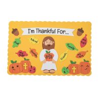 Thankful for Placemat Craft Kit