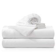 Silky Soft Tencel Lyocell Cooling Sheet Set-Breathability and Moisture-wicking Bedding Set