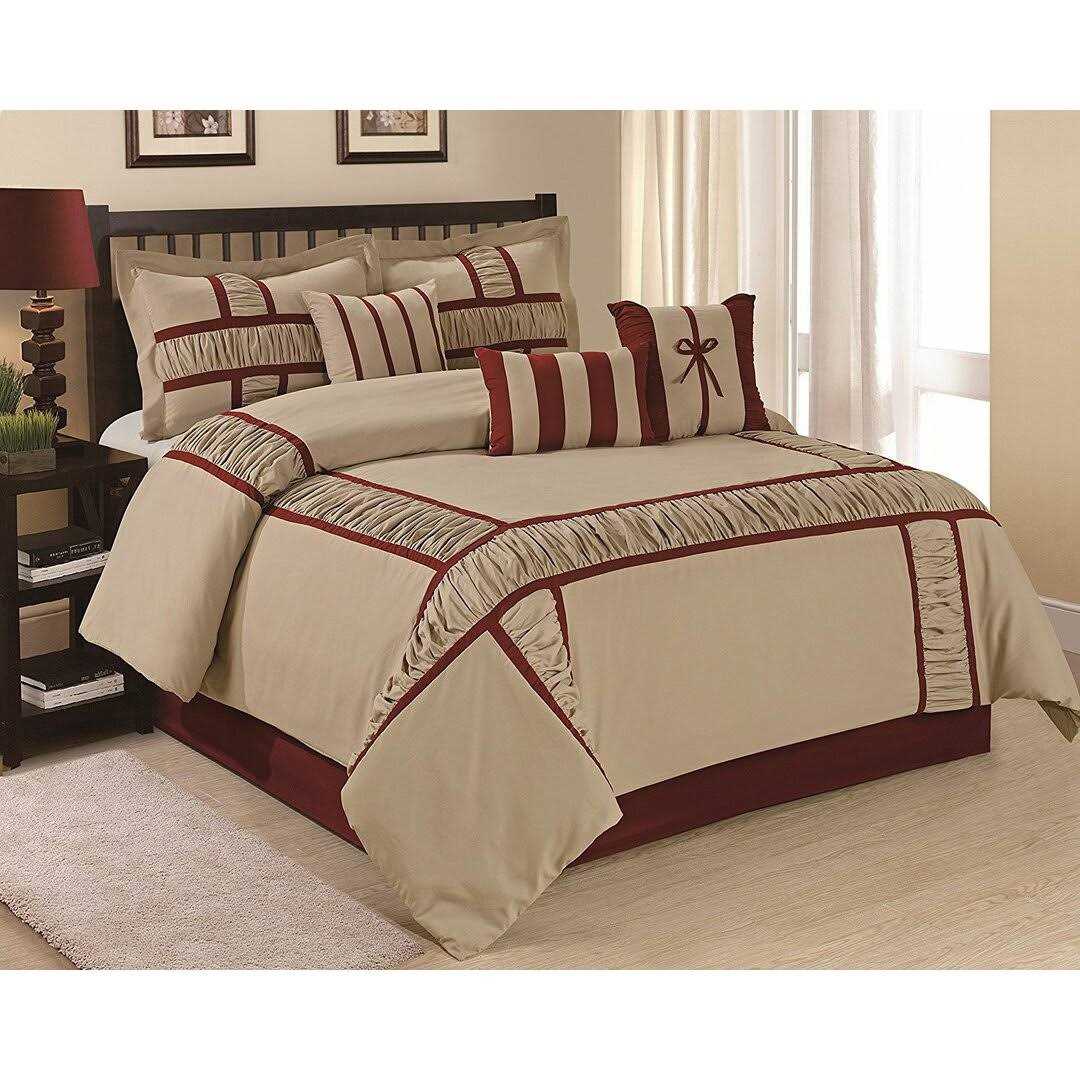 Rowley Microfiber 7 Piece Comforter Set Lark Manor - Image 2
