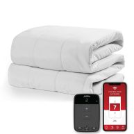 Sunbeam Polyester Wi-Fi Connected Mattress Pad