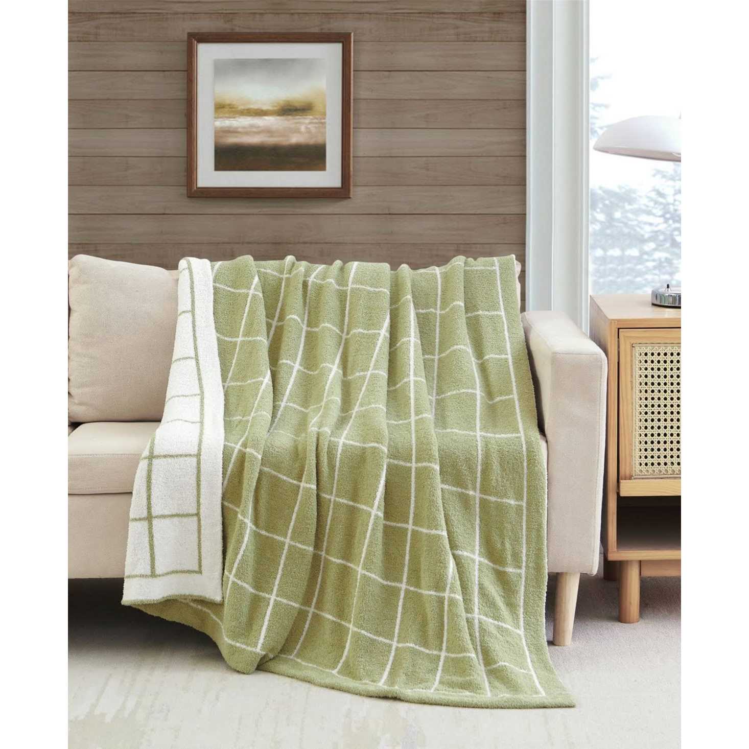 Sutton Home 50×60 Jacquard Knit Throw Blanket