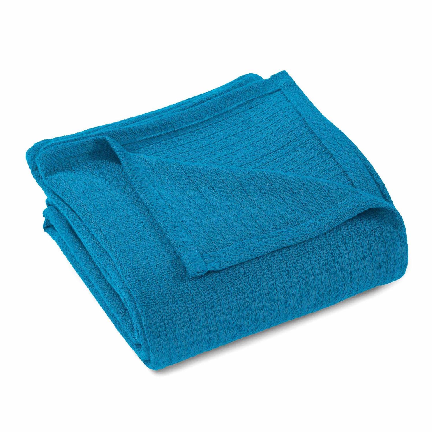 Superior Textured Cotton Weave Blanket - Image 2