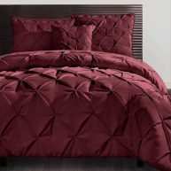 Vcny Home Carmen Pintuck 4 Piece Comforter Set