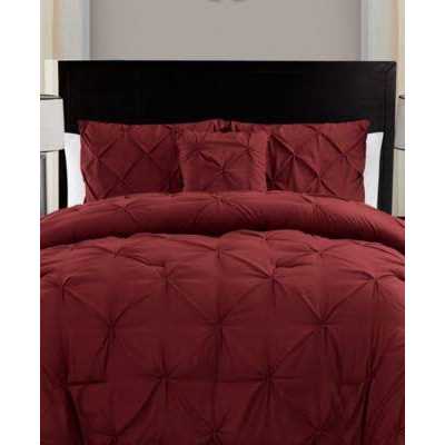 Vcny Home Carmen Pintuck 4 Piece Comforter Set - Image 5