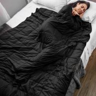 Superior Quilted Cotton Weighted Throw Blanket