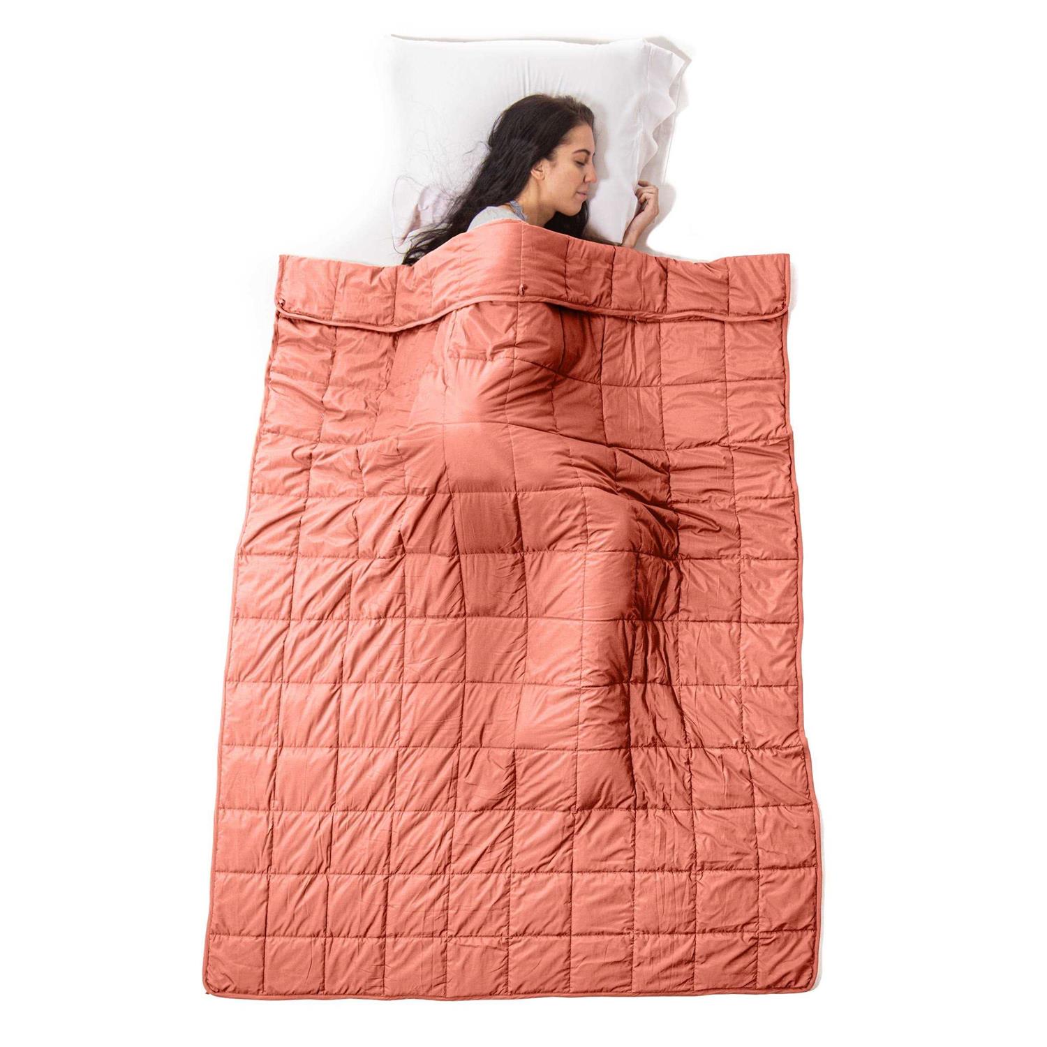 Superior Quilted Cotton Weighted Throw Blanket - Image 4