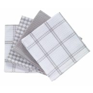 T-fal Textiles 4-Pack Cotton Flat Waffle Dish Cloth