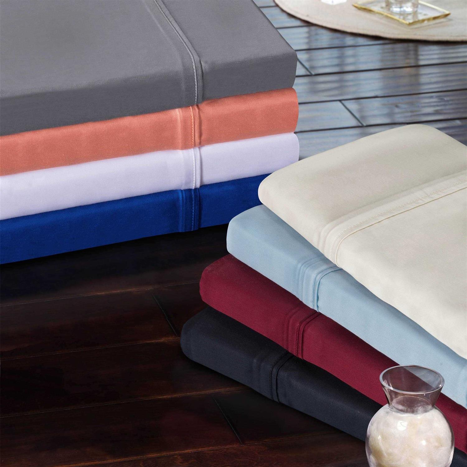 Superior 300 Thread Count Modal Deep Pocket Solid Bed Sheet Set - Image 4