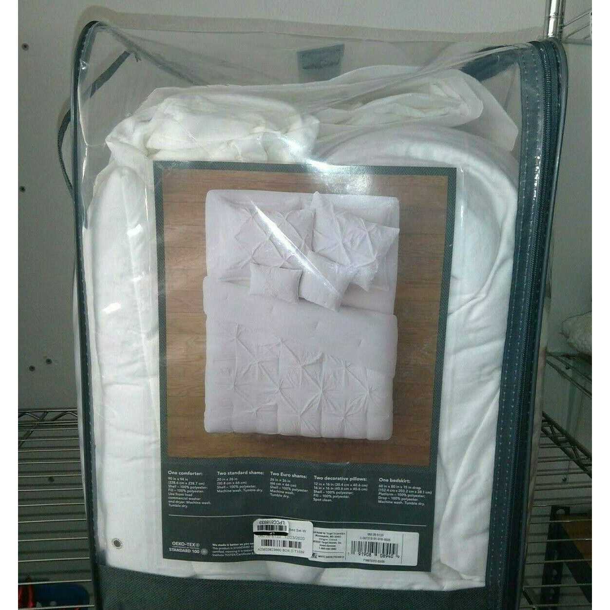 Threshold Pinch Pleat Duvet Sham Set - Image 4