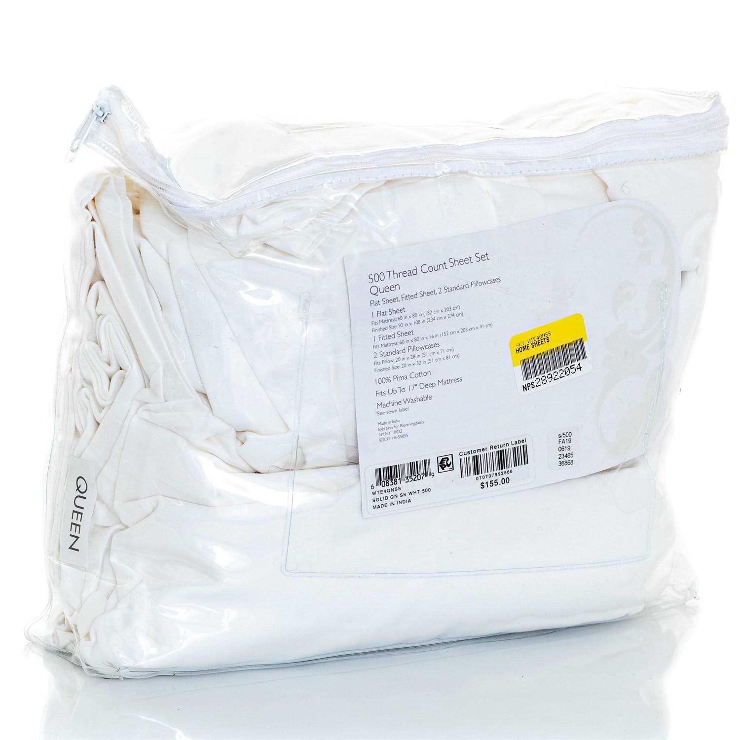 Sky 500TC Sateen Wrinkle-Resistant Sheet Set - Image 2