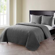 Vcny Home Caroline Embossed Quilt Set
