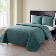 Vcny Home Caroline Embossed Quilt Set