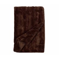 Swift Home Luxe Embossed Faux Fur Throw Blanket