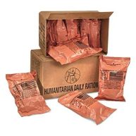 The Wornick Company MRE 1 case of HDR U.S. Military Surplus Humanitarian Meals Ready to Eat