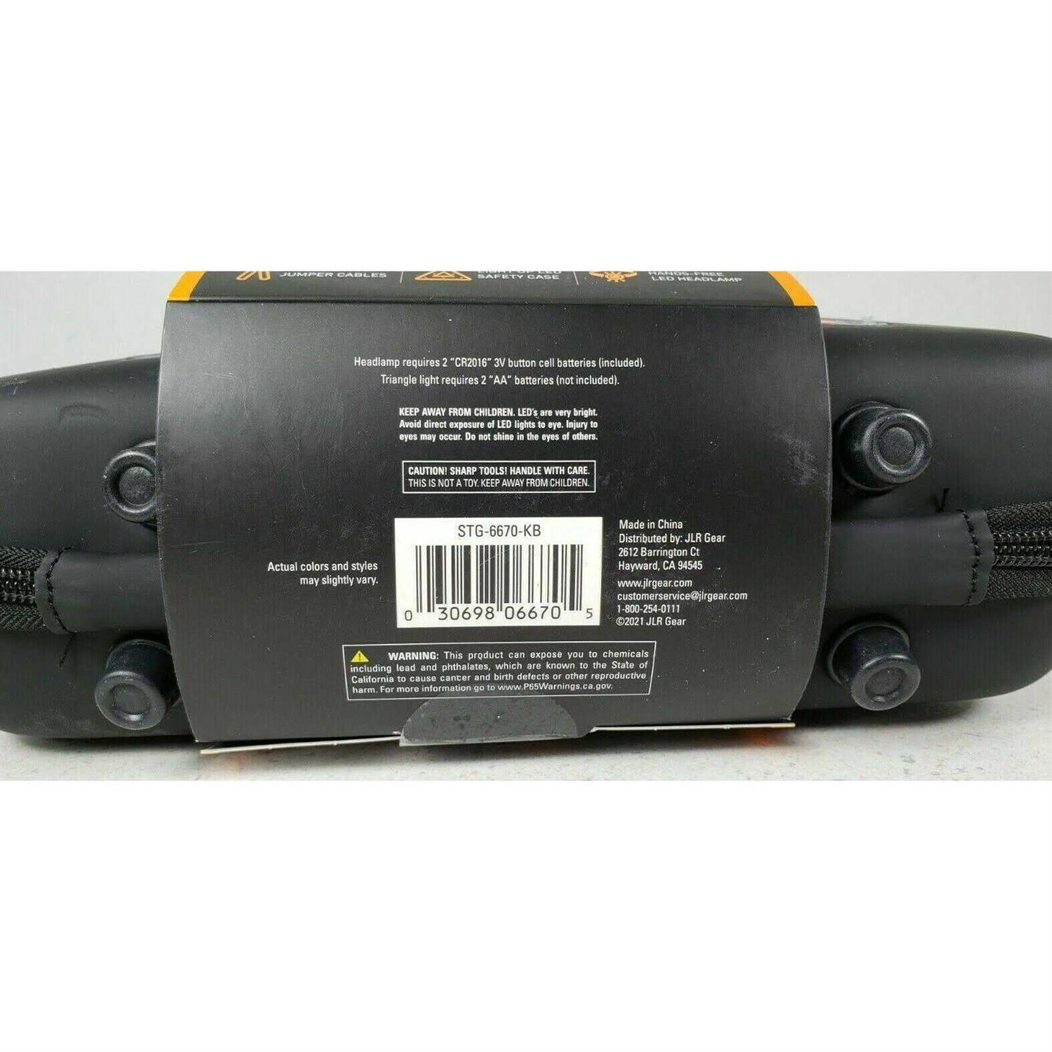 Smartgear Emergency Kit 7 piece Roadside STG-6670-KB - Image 2