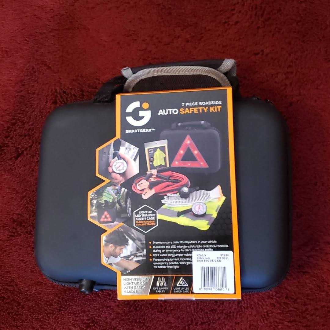 Smartgear Emergency Kit 7 piece Roadside STG-6670-KB - Image 3