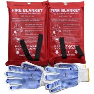 Fire Blanket Fire Suppression Blanket Fiberglass Fire Blankets Emergency For People Retardant