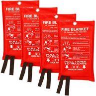 Fire Blanket for Home and kitchen Fiberglass Emergency Fire Blanket Fire Suppression Blanket