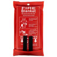 FLASLD Fire Blanket for Home and Kitchen, Fiberglass Fire Blankets Emergency for People, Flame Retardant Protection and Heat Insulation