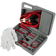Stalwart Roadside Emergency Tool and Auto Kit