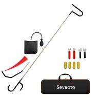 Sevaoto 52 Inch Long Reach Hook Outdoor Camping