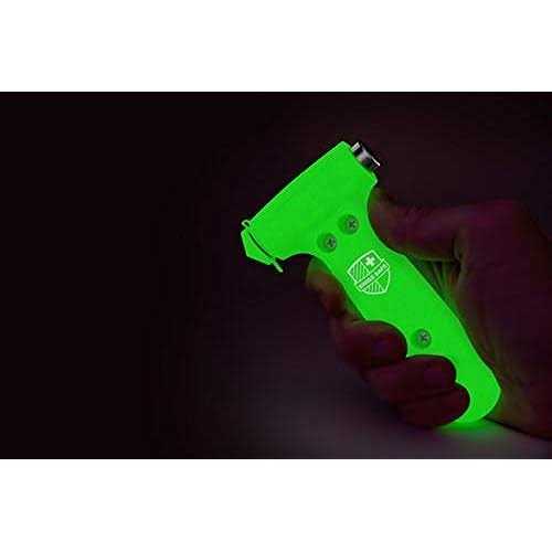 Swiss Safe 5-in-1 Car Safety Hammer, Emergency Escape Tool with Car Window Breaker and Seatbelt Cutter - Image 3