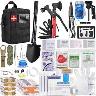 Survival Kit 200 in 1 Gifts for Men Women Teenagers Upgraded Survival First Aid Kit