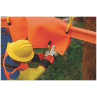 Salisbury 1300 Insulating Blanket,Orange,3 ft x 3 ft