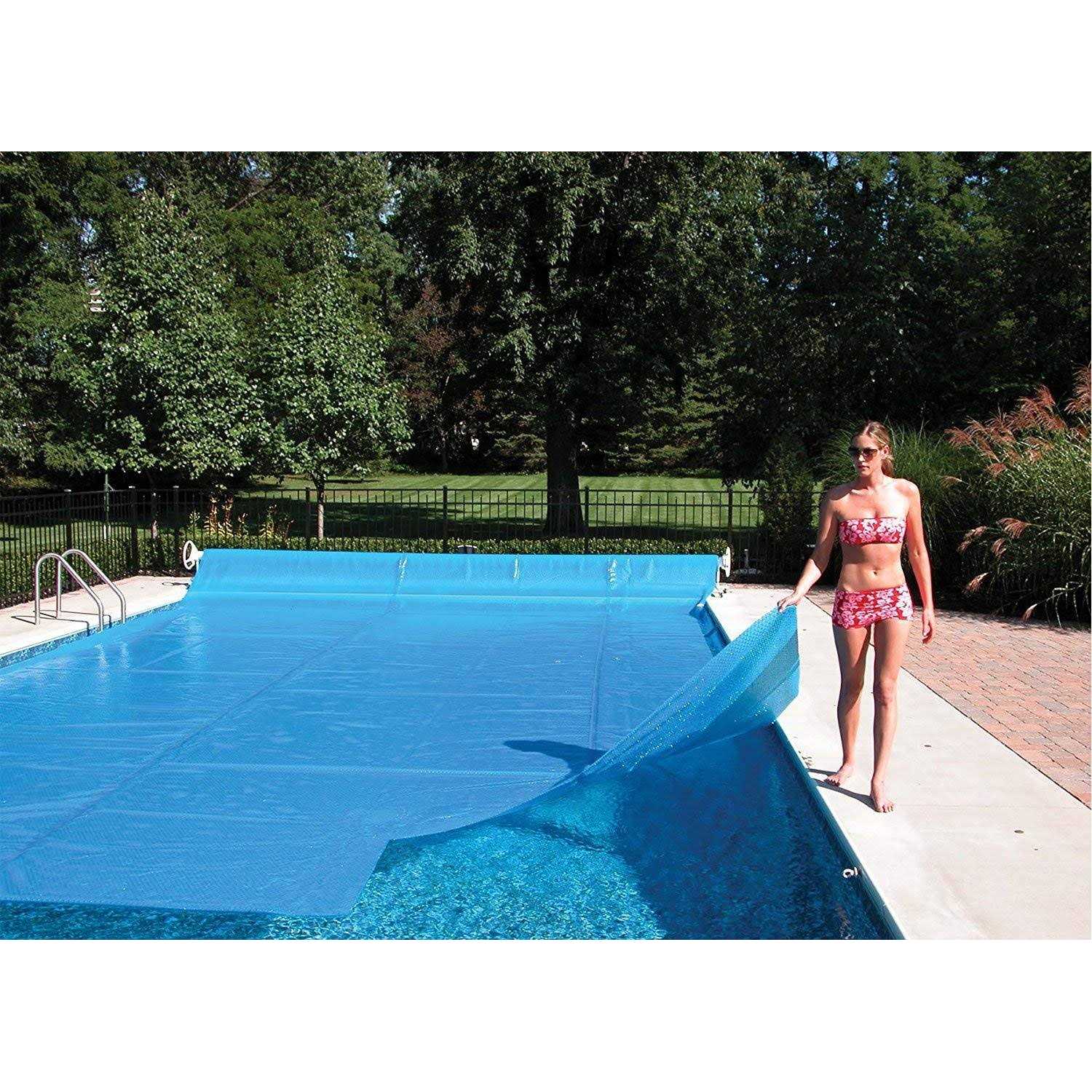 Sun2Solar Blue Rectangle Solar Pool Cover - Image 3
