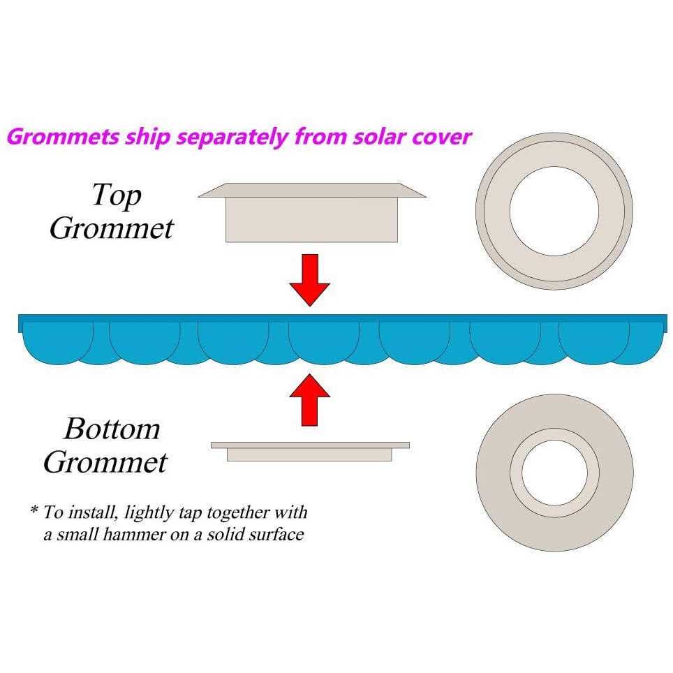 Sun2Solar Blue Rectangle Solar Pool Cover - Image 5