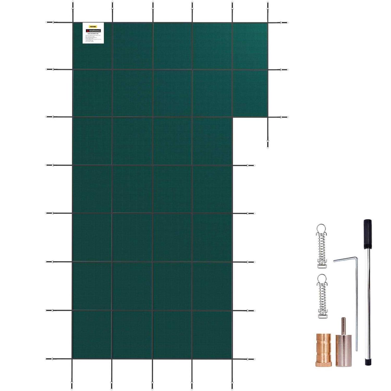 VEVOR Pool Safety Cover Rectangle Inground Safety Pool Cover YYCM