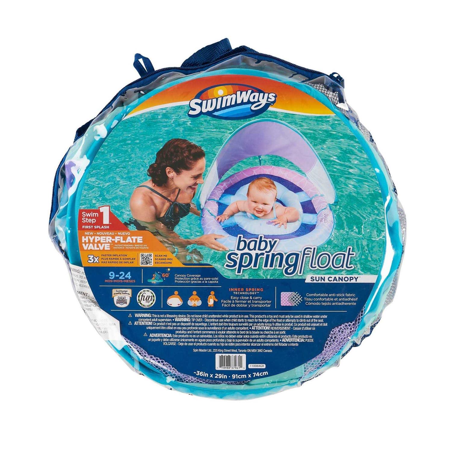 Swimways Baby Spring Float Canopy Sun - Image 4