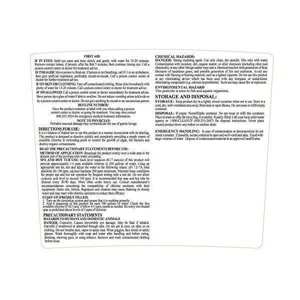 Spa Choice Chlorine Granules for Spas and Hot Tubs - Image 2