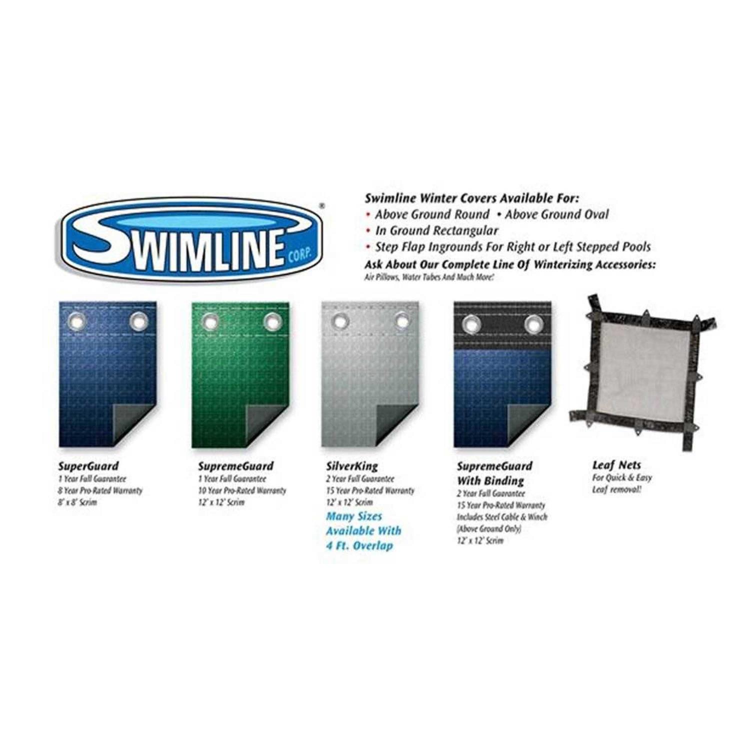 Swimline Pco821 18′ Round Above Ground Winter Swimming Cover - Image 3