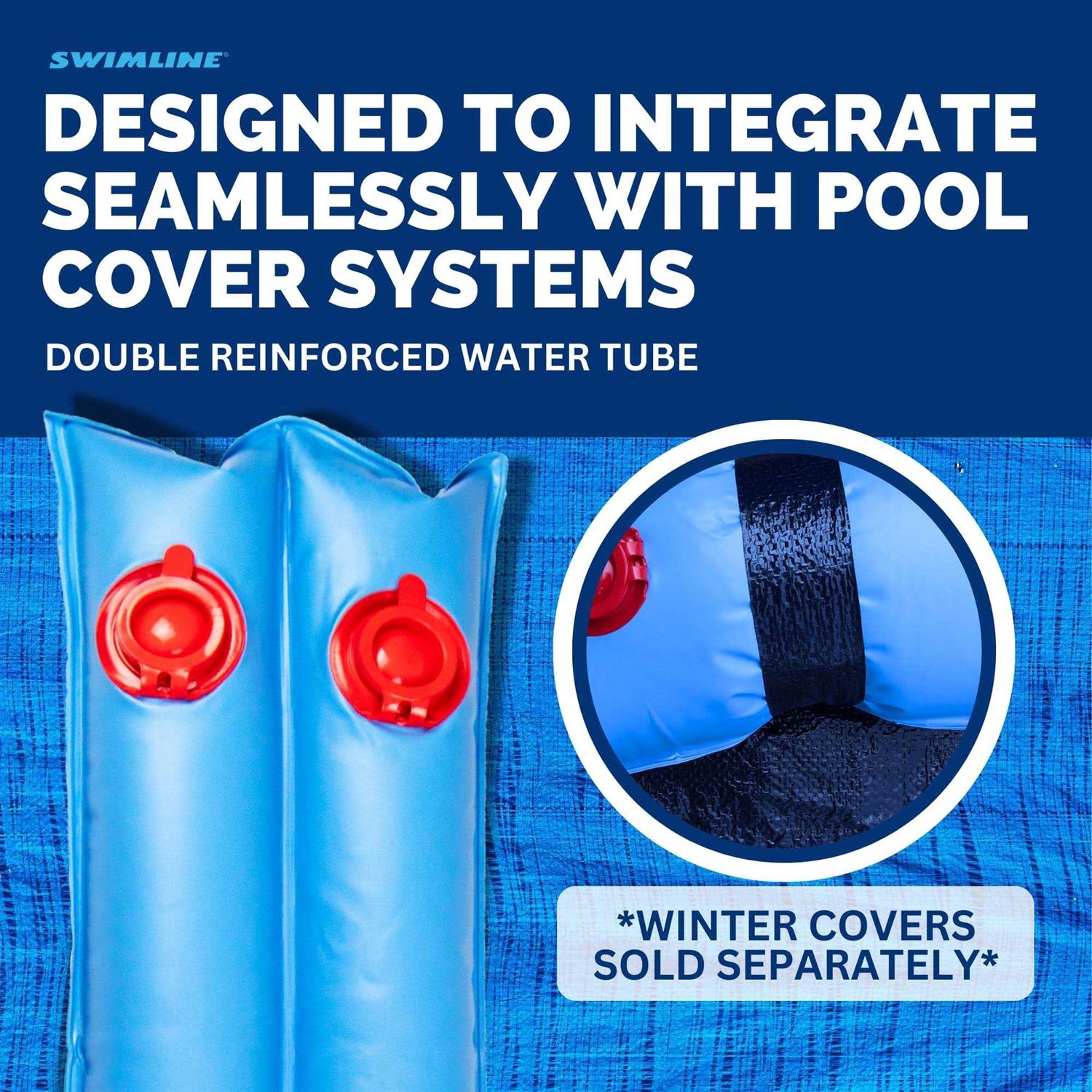 Swimline Swimming Pool Winter Cover Water Tube Double Inground Pool - Image 2