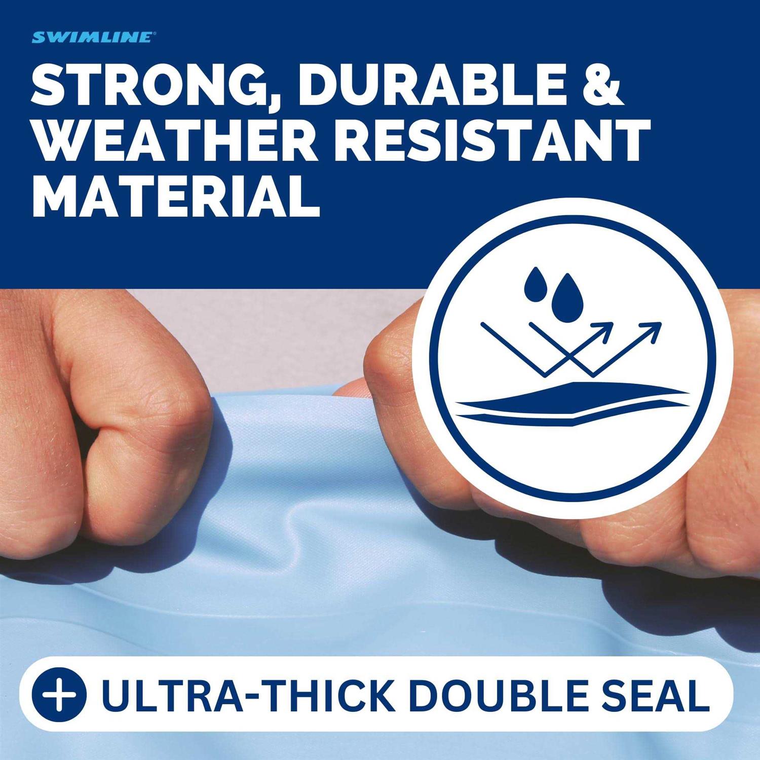 Swimline Swimming Pool Winter Cover Water Tube Double Inground Pool - Image 3