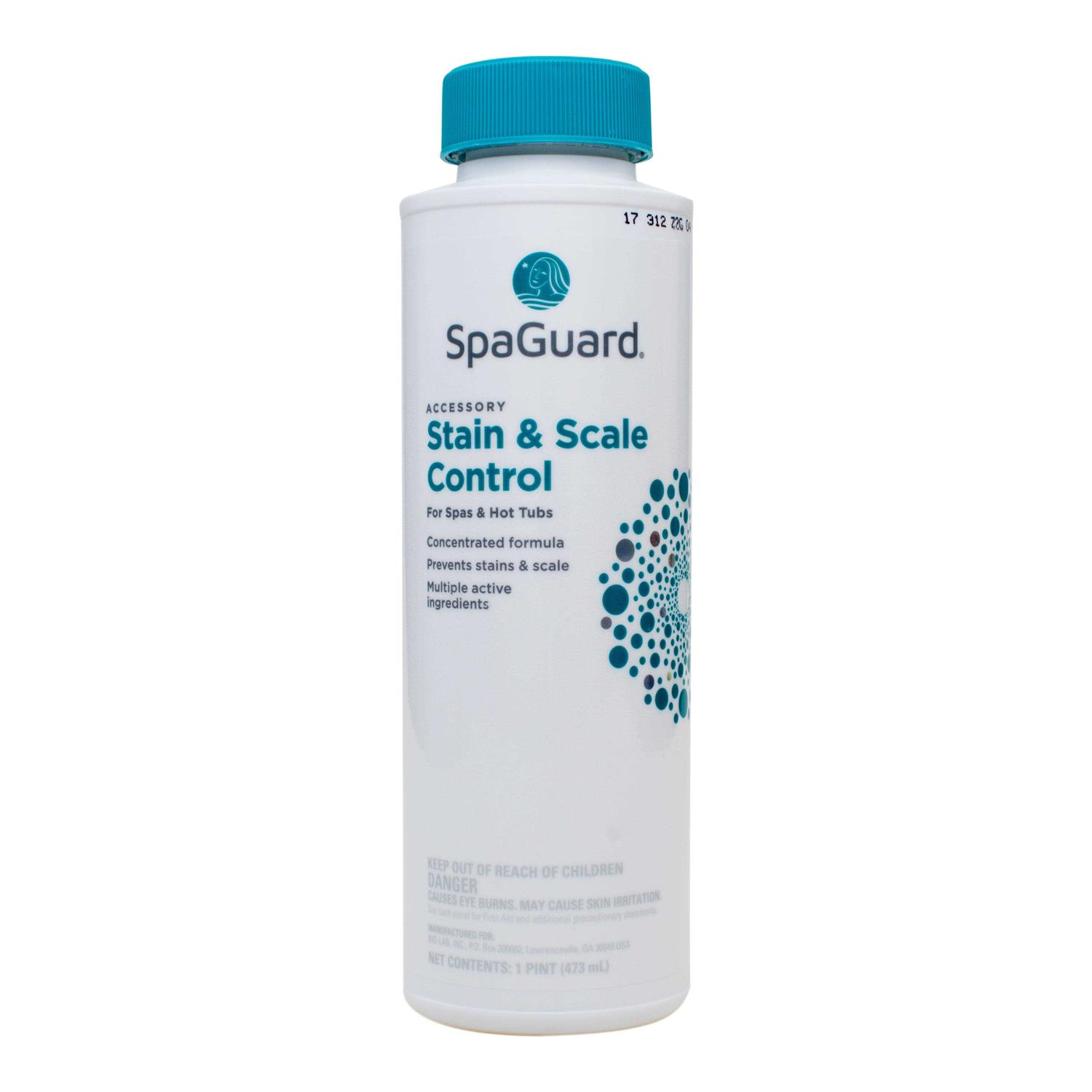 SpaGuard Stain Scale Control