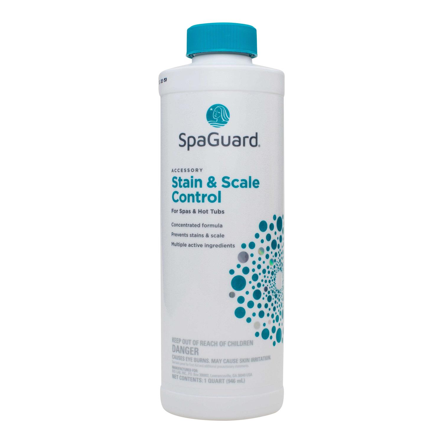 SpaGuard Stain Scale Control