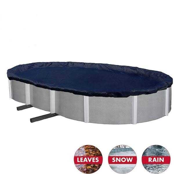 Winter Block Oval Winter Pool Cover - Image 4