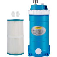 VEVOR Pool Cartridge Filter Filter Area Inground Pool Filter Above Ground Swimming Pool Cartridge Filter System w/Polyester