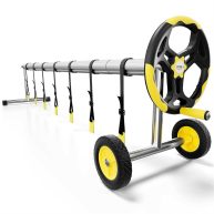 VINGLI Pool Reel Set Inground Swimming Pool Solar Cover Reel
