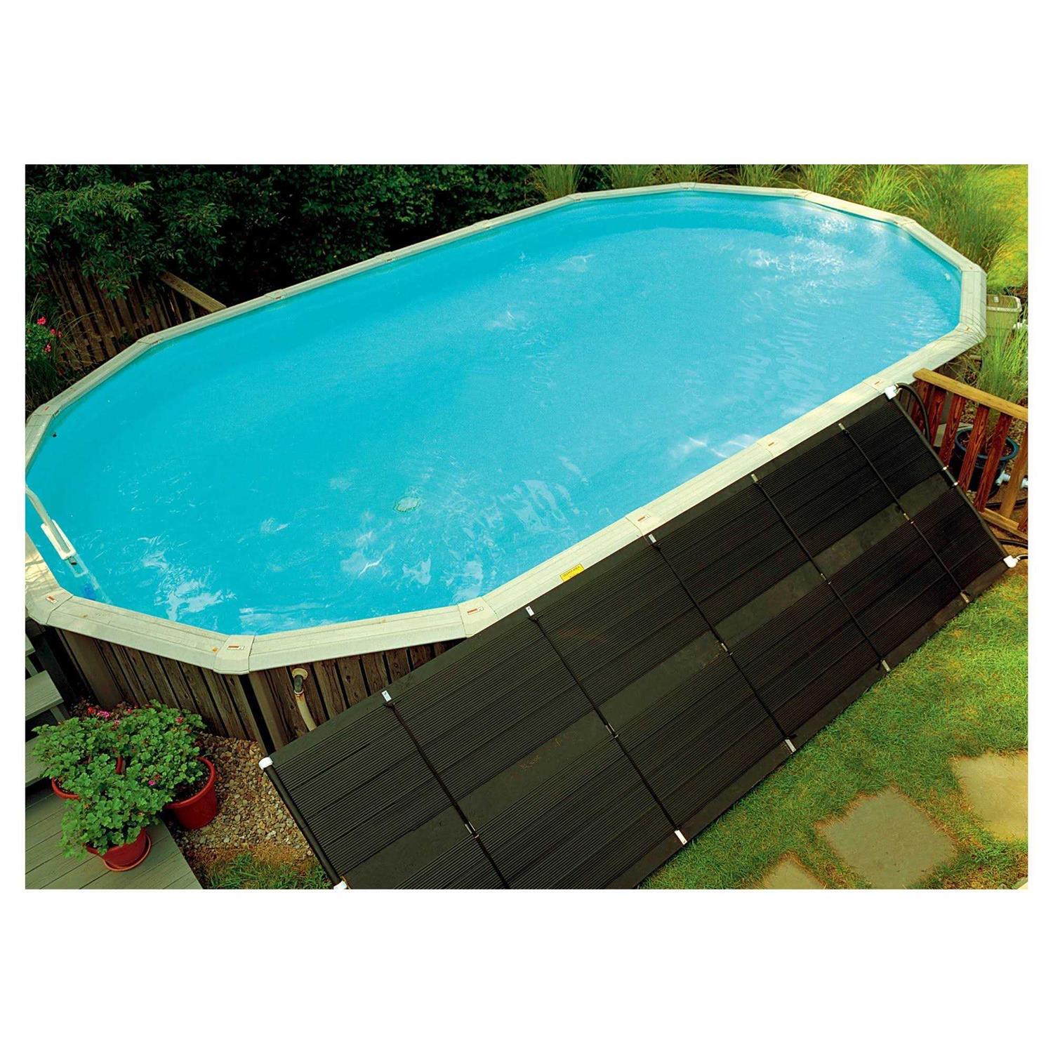 SunHeater Universal 2′ x 20′ Solar Heating Panel for In Ground or Above Ground Pool 40 Sq ft