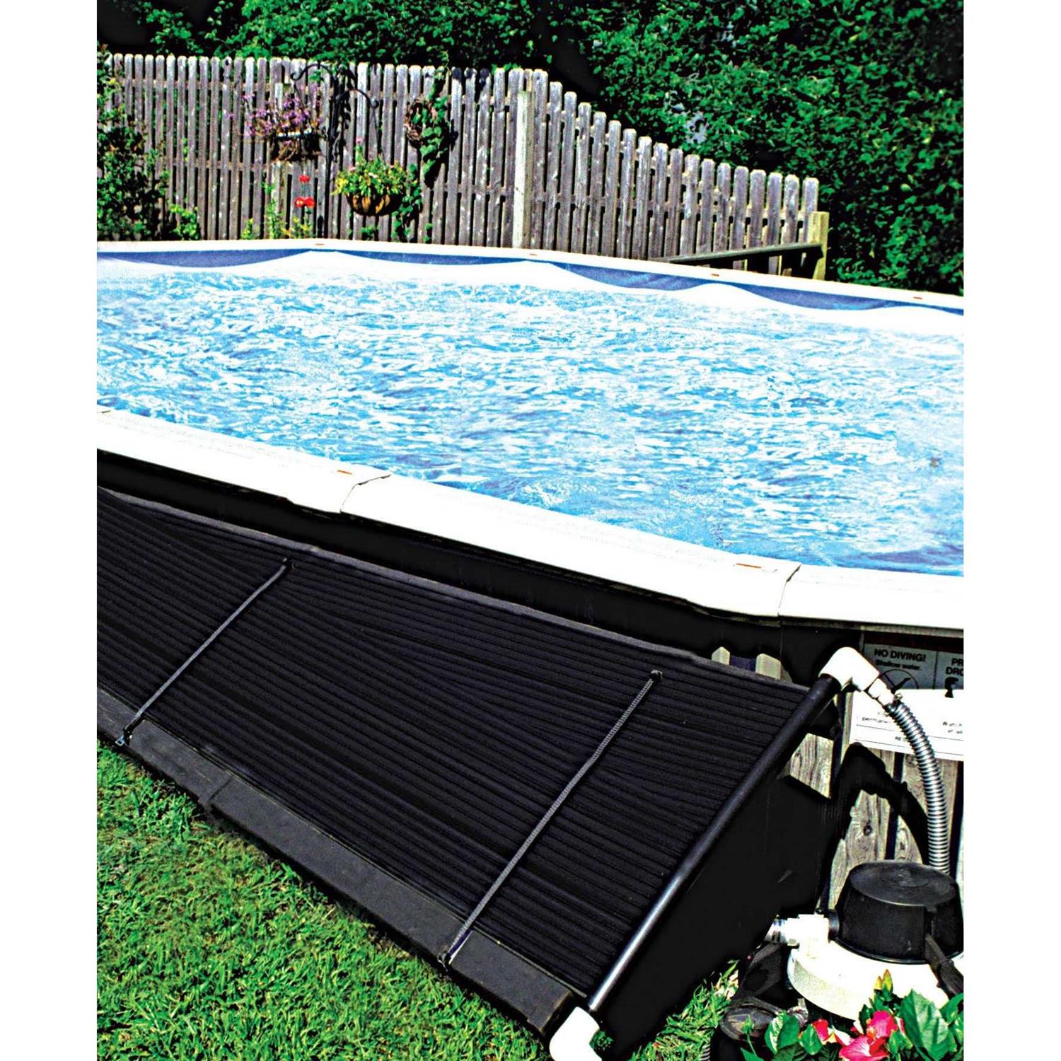 SunHeater Universal 2′ x 20′ Solar Heating Panel for In Ground or Above Ground Pool 40 Sq ft - Image 4