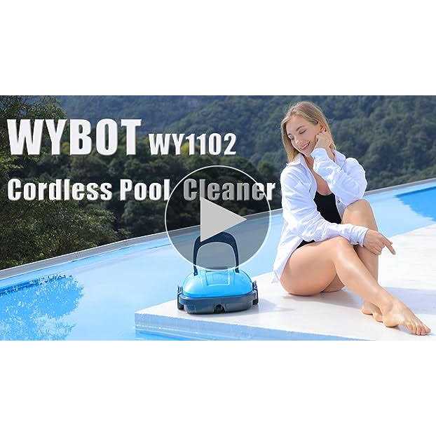 WYBOT Cordless Robotic Pool Cleaner Automatic Pool Vacuum Powerful Suction - Image 3