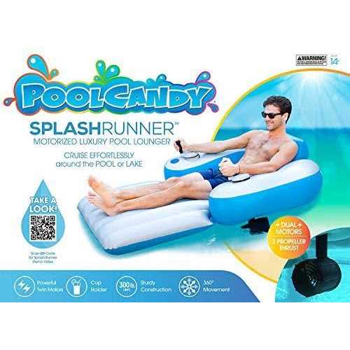 Splash Runner Motorized Pool Lounger - Image 3