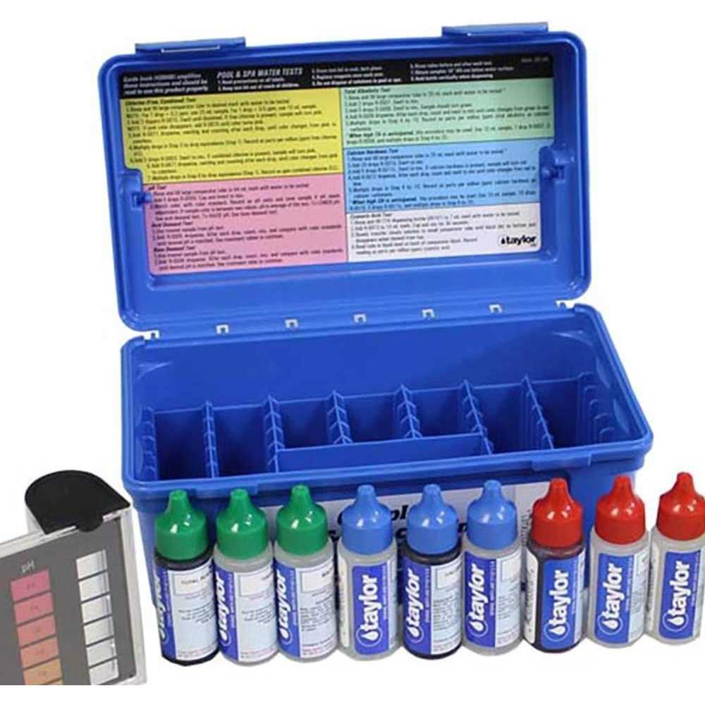 Taylor Complete Service FAS-DPD Chlorine Test Kit K-2006C - Image 4