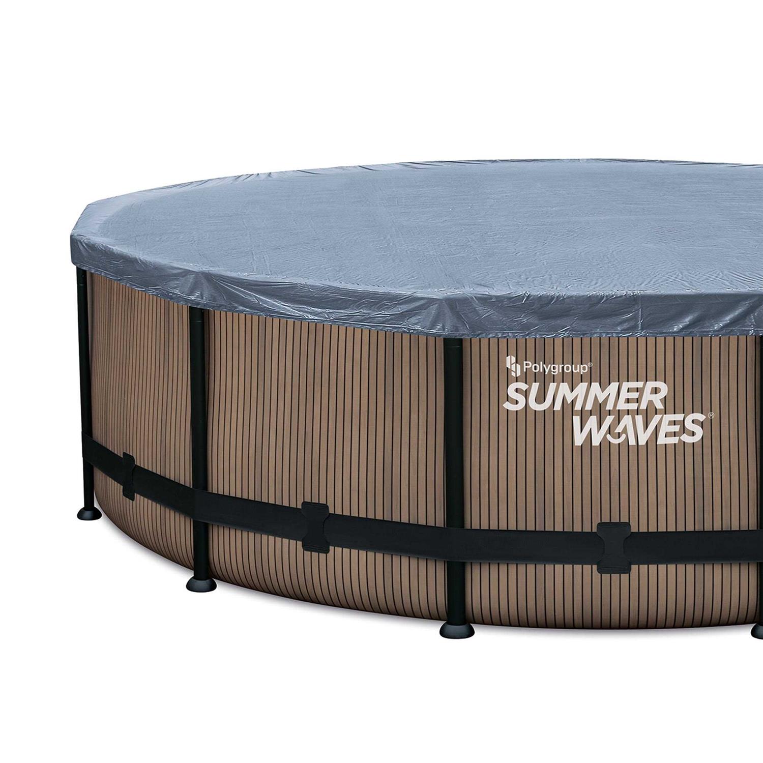 Summer Waves Elite Round Frame Above Ground Swimming Pool - Image 3