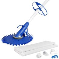 U.S. Pool Supply Professional Automatic Pool Vacuum Cleaner Powerful Suction that Removes Swimming Pool Debris, Cleans Floors, Walls and Steps